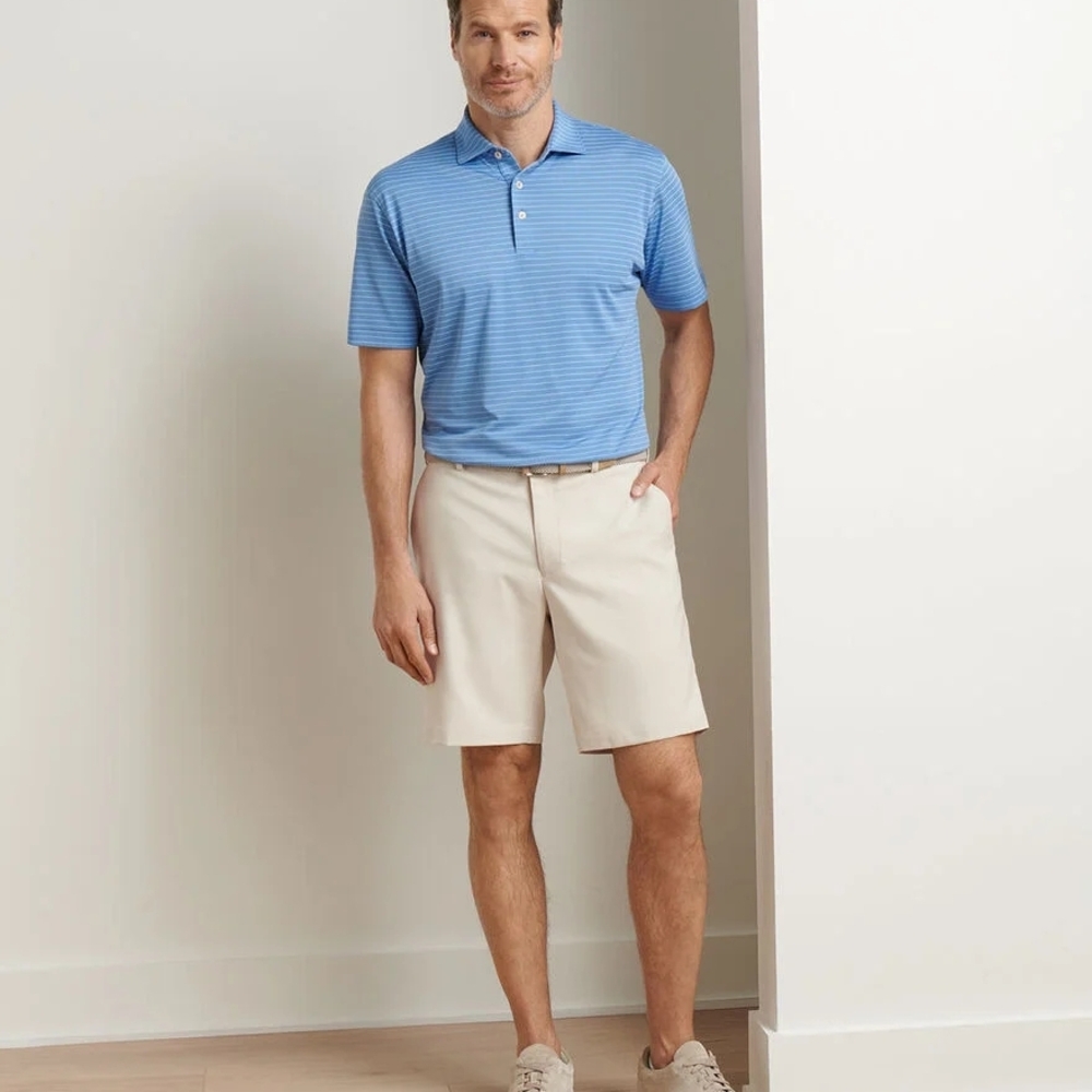 Peter Millar Mens Salem Performance Classic Fit Golf Shorts Size 38